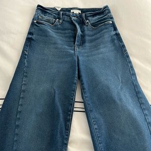 Good American palazzo jeans